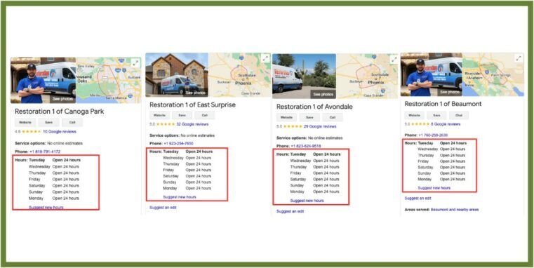 Property Restoration Company Listing