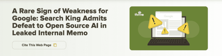 Search King Admits Defeat to Open Source AI