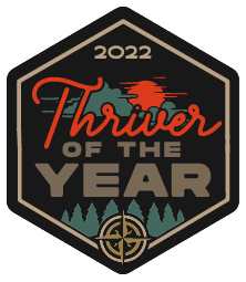 Camp Awards AZINSEO 9 2022 Thriver of the Year Badge